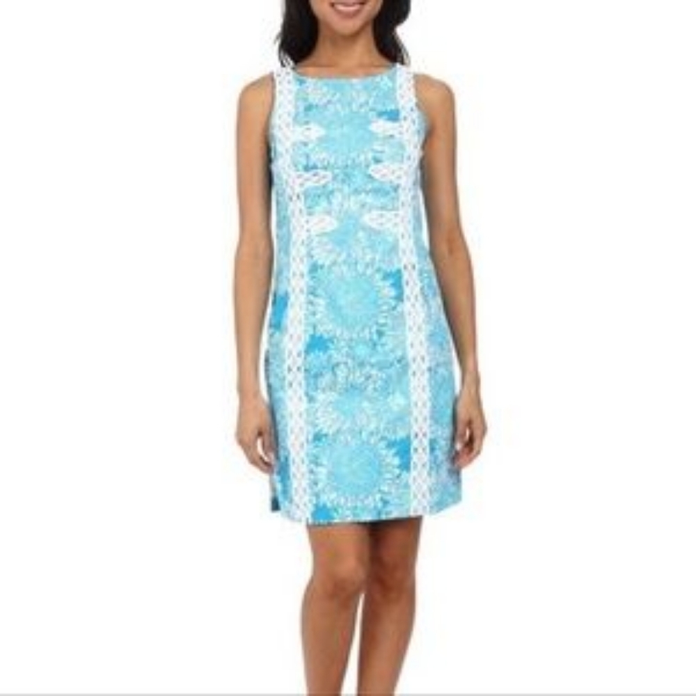 Lilly Pulitzer blue lion Mirabelle dress